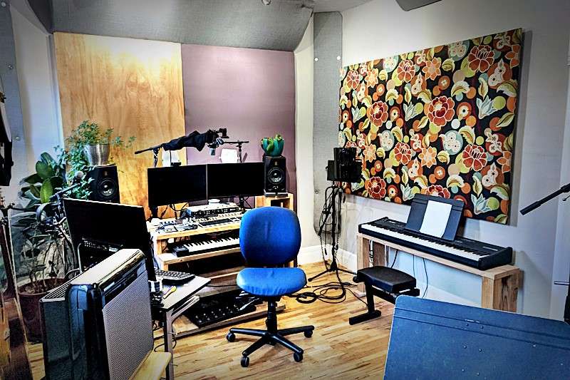 Make Great Music studio, looking northeast